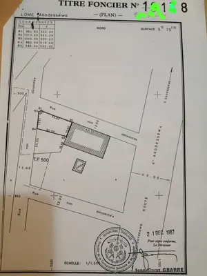 Terrain 1129 m² en vente en angle de rue à Akodésséwa – 150 millions FCFA — photo 5