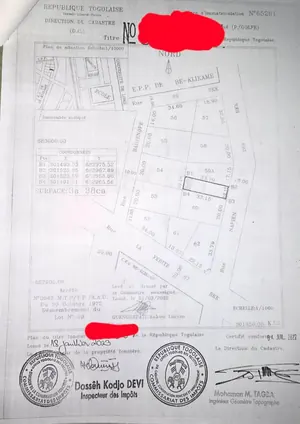Terrain 338 m² avec bâtiment en vente à Klikamé – 37 millions FCFA — photo 2