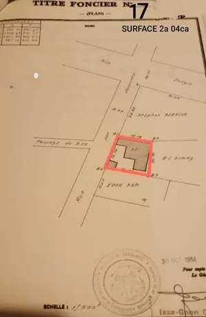 Terrain de 204 m² en vente à Dékon – 85 millions FCFA