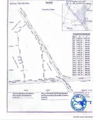 Vente d'hectares à Badja, 6 hectares, proche du goudron – 7,5 millions FCFA l'hectare