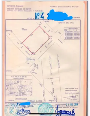 Vente de terrain à Adetikopé Sivé, 4 lots, double angle de rue, titre foncier – prix à partir de 25 millions FCFA le lot (100 millions le tout à débattre) — photo 4