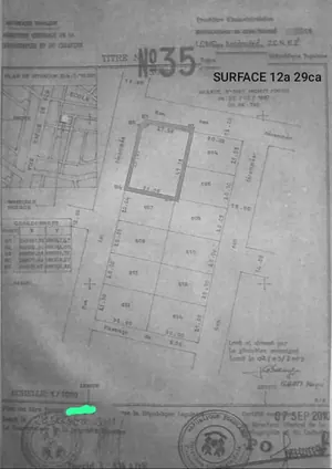 Terrain demi-lot en vente à Zanguera Klikamé – 14 millions FCFA — photo 3