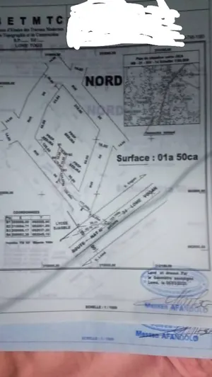 Terrain 2 lots en vente à Belgique 2 – 7 millions FCFA