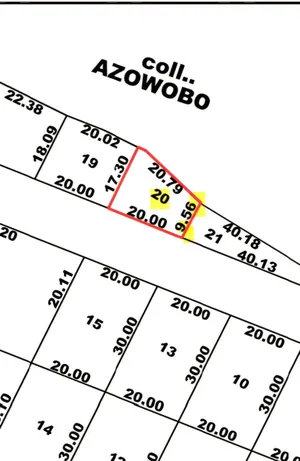 Terrain 270 m² en vente à Apessito, proche du goudron – 8 millions FCFA — photo 5