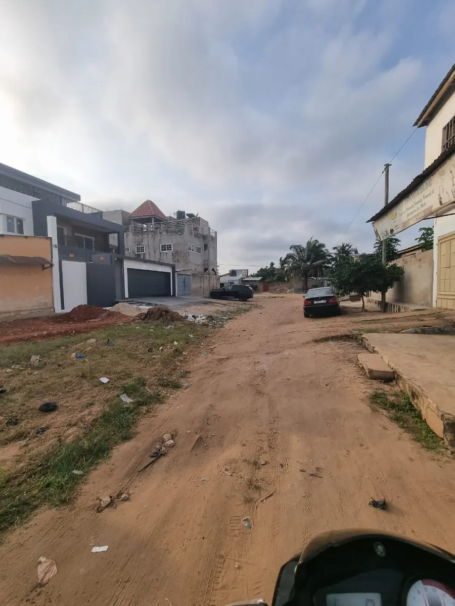 Terrain 450 m² en vente à Avédji Wessomé – 25 millions FCFA