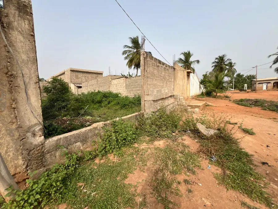 Terrain demi-lot en vente à Sagbado Lankouvi Gavékope – 12 millions FCFA