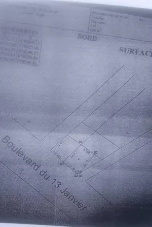 Terrain 488 m² en vente sur le Boulevard 13 Janvier à Dékon, Lomé – 400 millions FCFA
