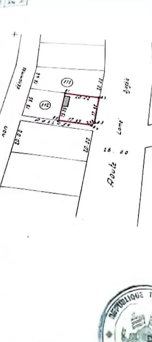 Terrain 399 m² en vente en angle de rue sur le boulevard Jean Paul 2 à Tokoin Wuiti – à partir de 60 millions FCFA