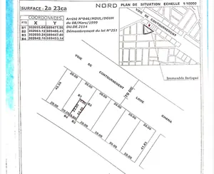 Maison 2 chambres en vente en bord de goudron à Agoè – 25 000 000 FCFA