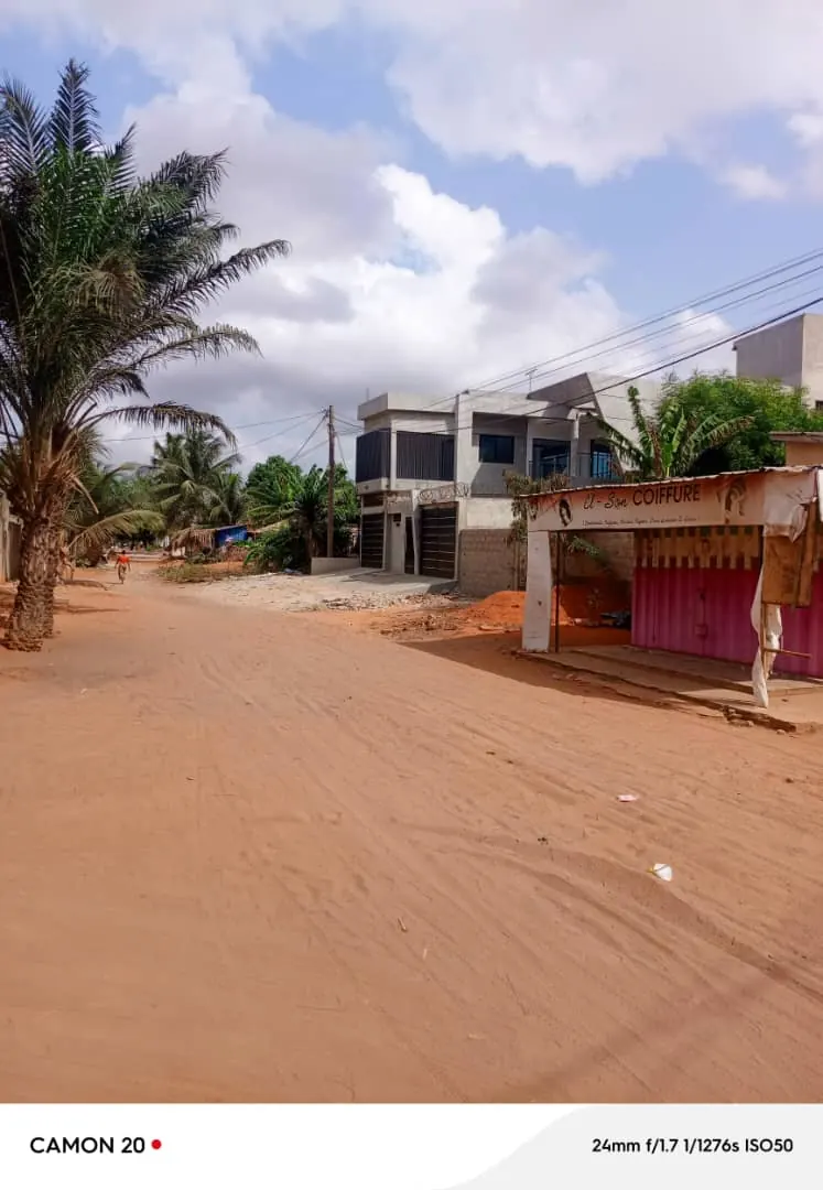 Terrain 4,5 lots (2700 m²) à vendre à Adidogomé Atigagomé – prix à partir de 25 millions FCFA le lot