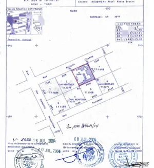 Terrain 2 lots (1200 m²) en vente à 100m du goudron après le péage du contournement – 22 millions FCFA le lot — photo 2