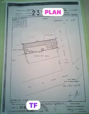 Immeuble R+2 avec boutiques et salle de célébration à vendre au Grand Marché de Lomé – 1 milliard FCFA