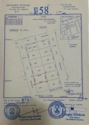 Terrain 1 lot à vendre à Baguida, proche du goudron – 50 millions FCFA — photo 4