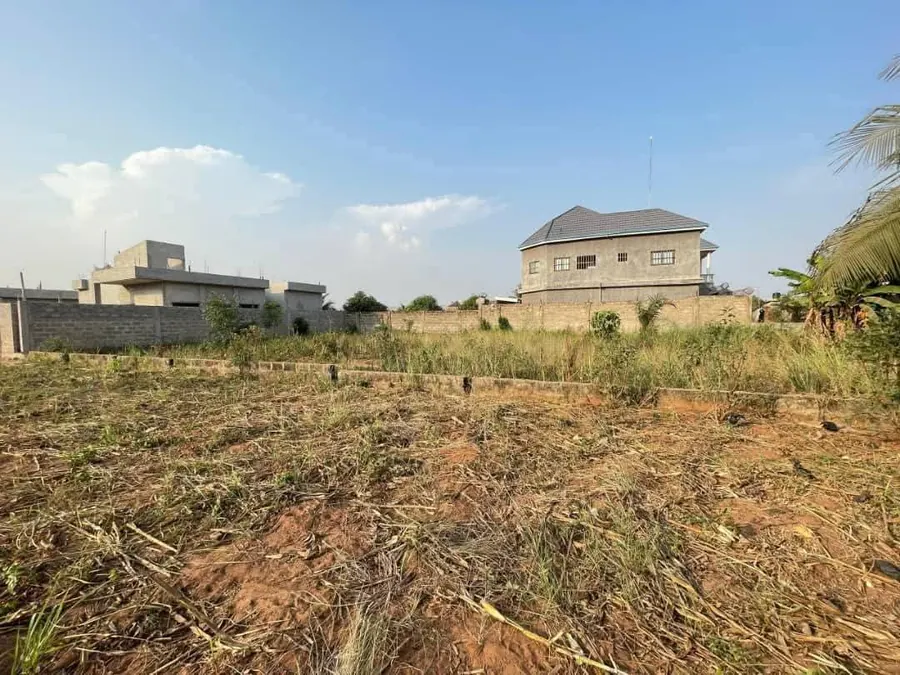 Vente d'un terrain à Zanguera Atidjin, demi-lot carré en angle de rue, proche de la plage – 10 millions FCFA