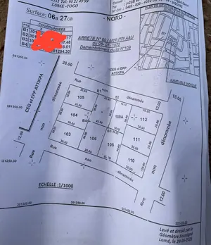 Terrain 1 lot en vente à Attikpa Gbossimé – 65 millions FCFA — photo 2