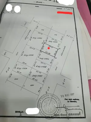 Terrain 660 m² en vente en bordure de grande voie à Agbalépeido – 70 millions FCFA