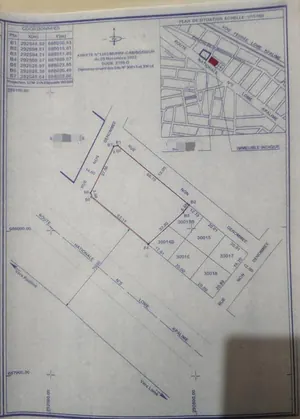Terrain 2526 m² en vente en bordure de goudron à Zanguéra Maco – 80 millions FCFA le lot