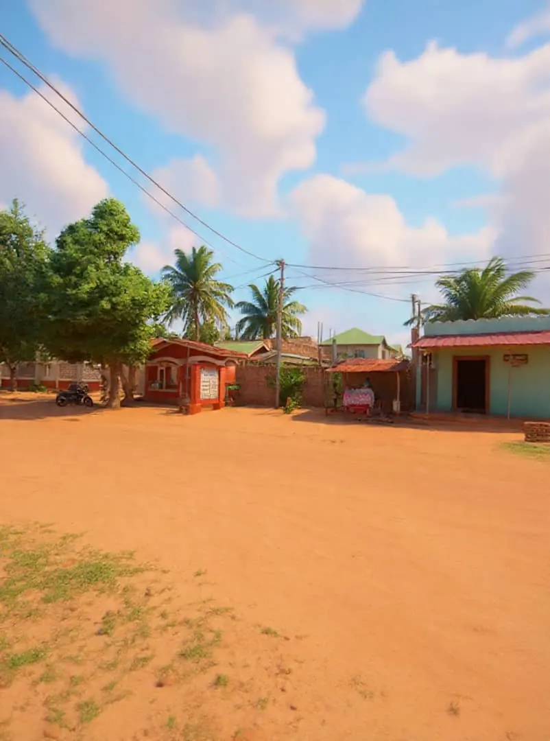 Vente d'un terrain à Akodesséwa, demi-lot en angle de rue, bord du nouveau goudron – 50 millions FCFA à revoir (bail possible)