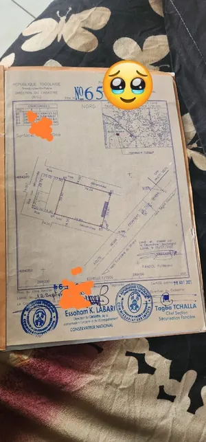 Vente d'un terrain à Adidogomé Akato, 1 lot, proche du goudron – 23 millions FCFA