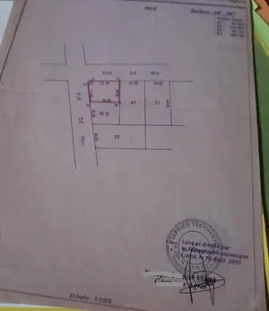 Terrain 499 m² en vente à Adidogomé Sagbado – 25 millions FCFA