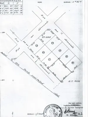 Terrain 1196 m² à vendre à Gbossimé (vers FUCEC) – 130 millions FCFA