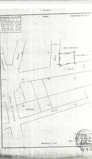 Terrain 629 m² en angle de rue à vendre au bord du goudron à Tokoin Trésor – 165 millions FCFA