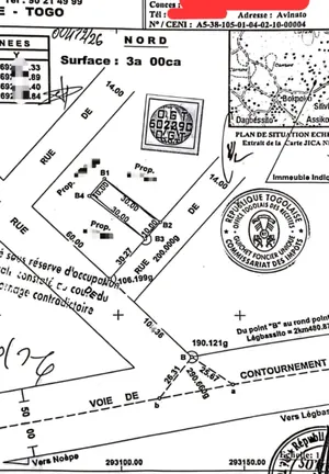 Terrain 2,5 lots avec titre foncier en vente à Agoè Legbassito – prix au lot à débattre — photo 16