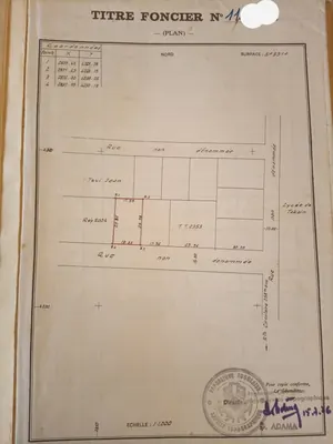 Terrain 600 m² en vente à Tokoin Soted – 85 millions FCFA