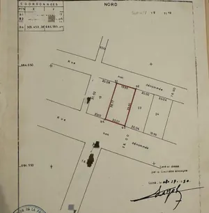 Terrain 2550 m² en vente en angle de rue à Agoè Kitidjan – 65 millions FCFA — photo 2