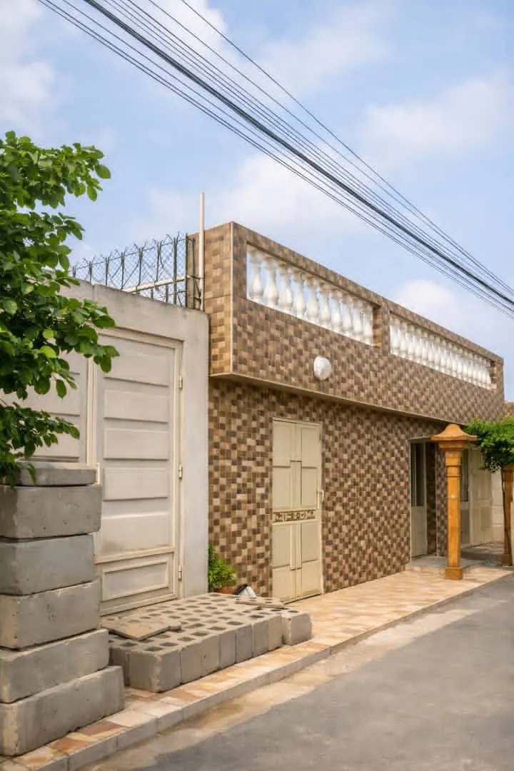 Villa 3 chambres à vendre sur demi-lot à Adidogomé Wongnomè – 90 millions FCFA