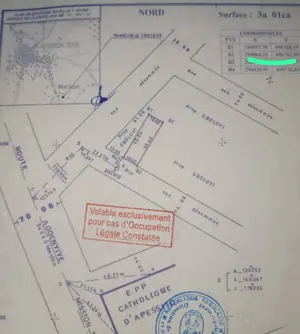 Terrain demi-lot 300 m² en vente à Apessito – 8,5 millions FCFA — photo 4