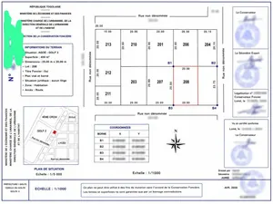 Terrain 2 lots de 1200 m² en vente à Agoè Golf 2 (Agoé Atsanvé) – à partir de 25 millions FCFA