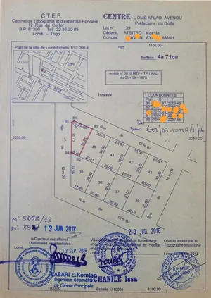 Villa 3 chambres inachevée en vente en angle de rue à Adidogomé Avenou – 45 millions FCFA — photo 4
