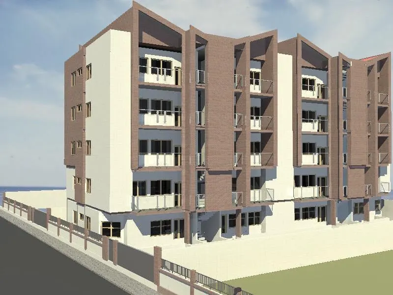 Immeuble 16 pièces à vendre à Hedzranawoé – 4 étages sur 1 lot – Titre foncier personnel – 800 millions FCFA