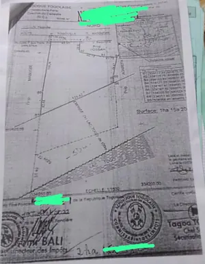 Terrain de 10 lots en vente entre Badougbé et Togoville, en bordure du lac – 22 millions FCFA le lot