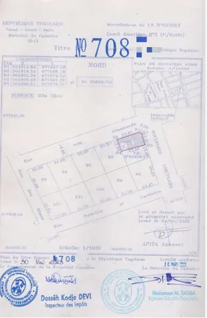 Immeuble R+1 de 336 m² en vente en bordure de goudron à Dékon – 400 millions FCFA — photo 1