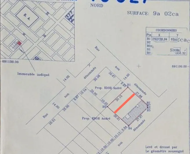 Maison sur demi lot en vente à Agoè Sogbossito – 13 millions FCFA