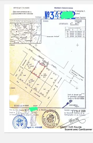 Terrain 603 m² en vente au bord de la grande voie Zossimé - Zanguera à Lomé – 35 millions FCFA — photo 2
