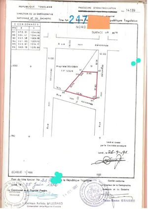 Terrain de 4 lots et demi en vente à Agoé Assiyéyé – 320 millions FCFA — photo 2