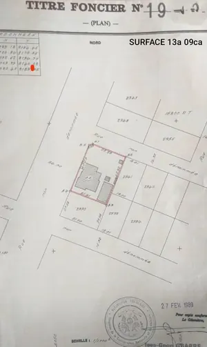 Terrain 2,25 lots à vendre en angle de rue en bordure de goudron à Hedzranawoé – 270 millions FCFA