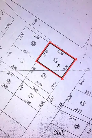 Terrain 1 lot en vente en angle de rue à Agoè Legbassito Madjikpéto – 20 millions FCFA — photo 3