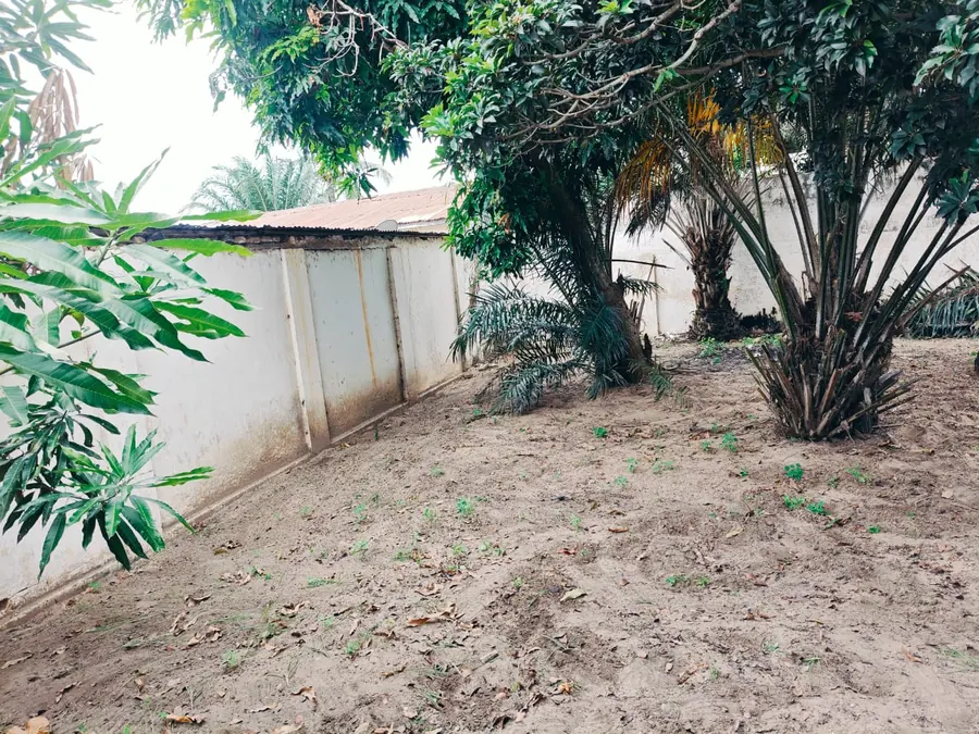 Terrain bâti 998 m² avec immeuble 3 pièces en vente à Super Taco, à 100m du goudron – 65 000 000 FCFA