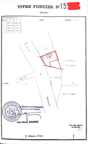 Vente d'un terrain à Djidjolé, 688 m², bord des pavés, angle de rue – 150 millions FCFA — photo 5