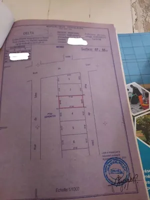 Terrain 1 lot et 1/4 en vente côté plage à Agbodrafo, à 50m de l'Hôtel Safari – 14 millions FCFA