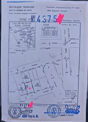 Vente d'un terrain à Nanégbé, 1 lot clôturé, à 100 m du carrefour Bonheur – 25 millions FCFA — photo 6