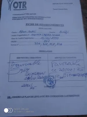 Terrain 1 lot en vente à Avedji Diaspora – 22 millions FCFA — photo 3