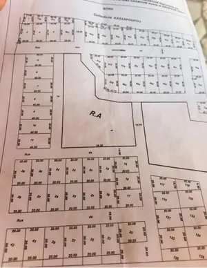 Terrain à vendre à Abolavé Djagblé – 5 millions FCFA le lot