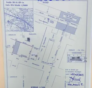 Vente d'un terrain à Sanguéra Vogomé, 1 lot clôturé, proche du goudron, titre foncier – 26 millions FCFA