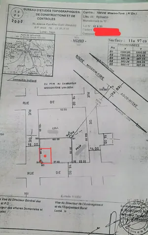 Terrain 1 lot à vendre à Adidogomé Amadahomé – 30 millions FCFA — photo 4