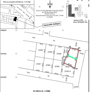 Vente d'un terrain à Zanguéra, demi-lot clôturé à 20 m du goudron – 23 millions FCFA — photo 7